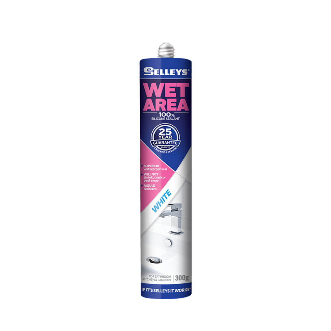 Selleys Wet Area Silicone Sealant 300g