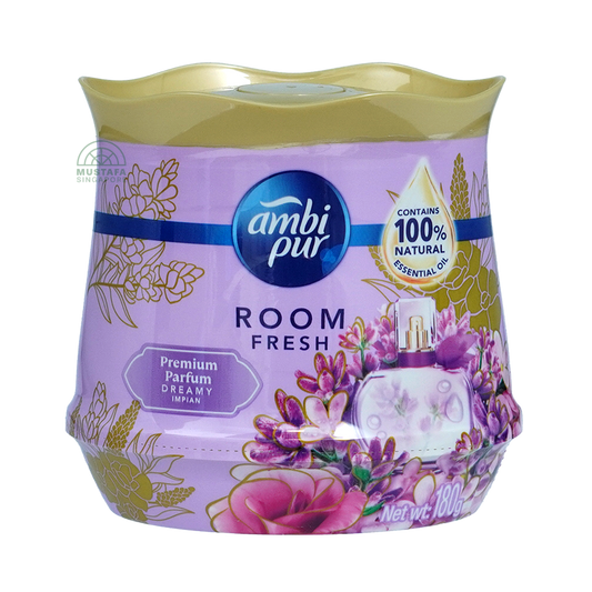 Ambi Pur Room Gel Premium Parfum Dreamy 180g