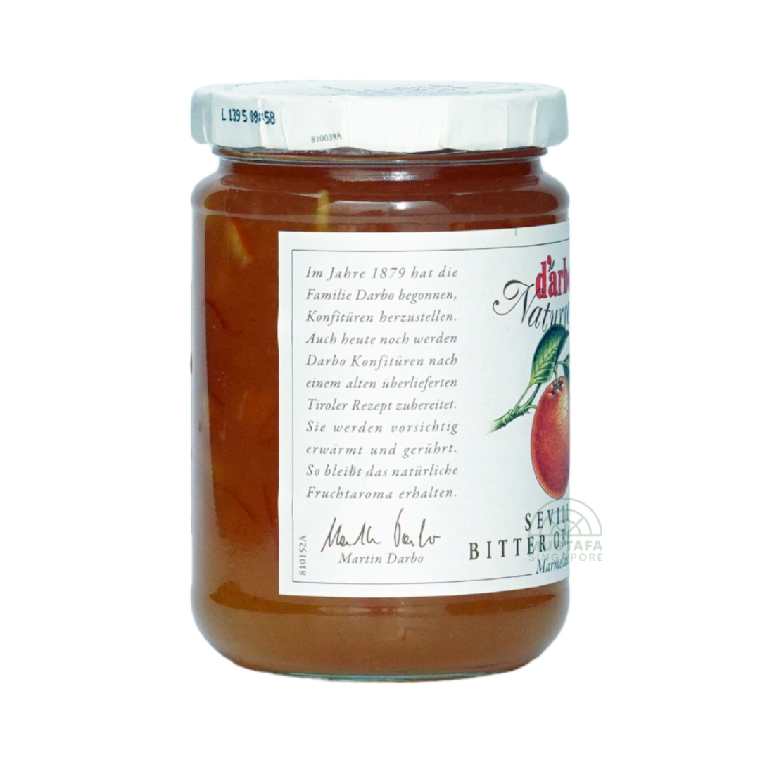 D'arbo All Natural Seville Bitter Orange Marmelade Jam 450g