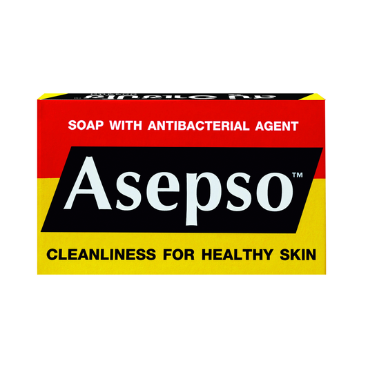 Asepso Soap With Antibacterial Agent 80g x 3s