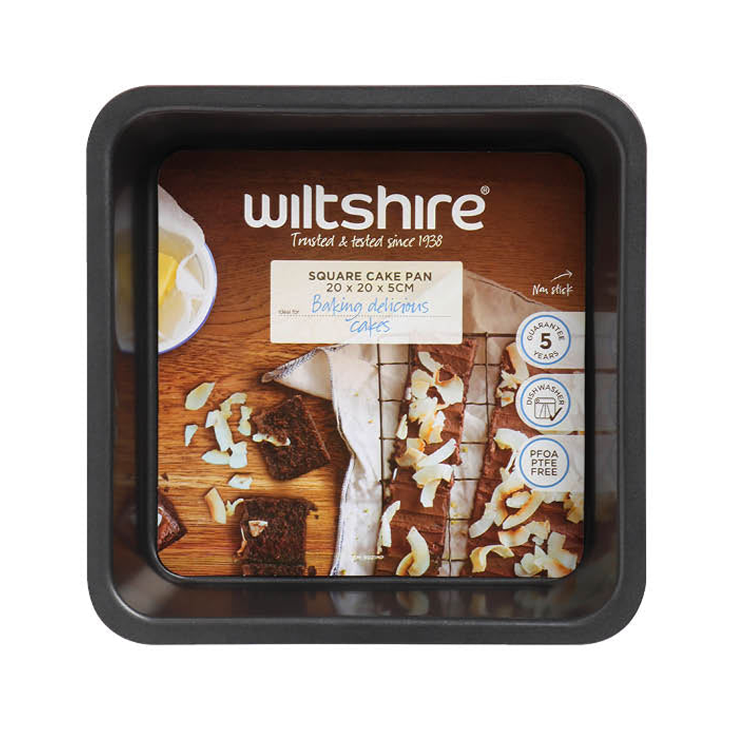 Wiltshire Square Cake Pan 20cm x 20cm x 5cm