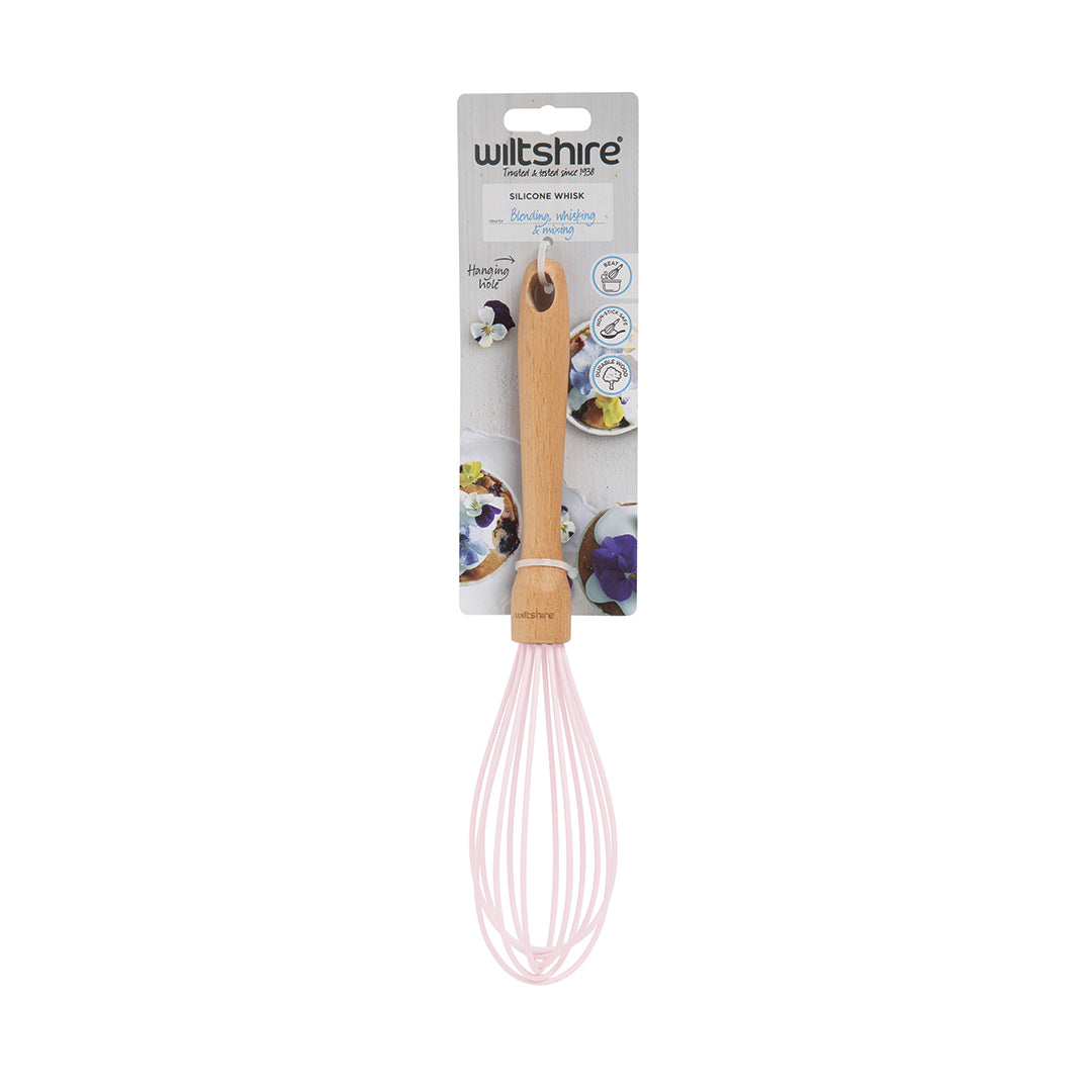 Wiltshire Silicone Whisk Blending, Whisking, & Mixing Pink
