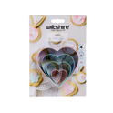 Wiltshire Heart Cutters Set of 4