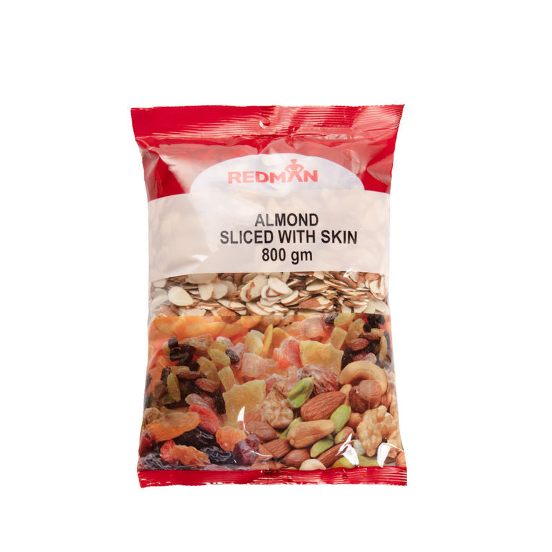 Redman Almond Slice With Skin 800g