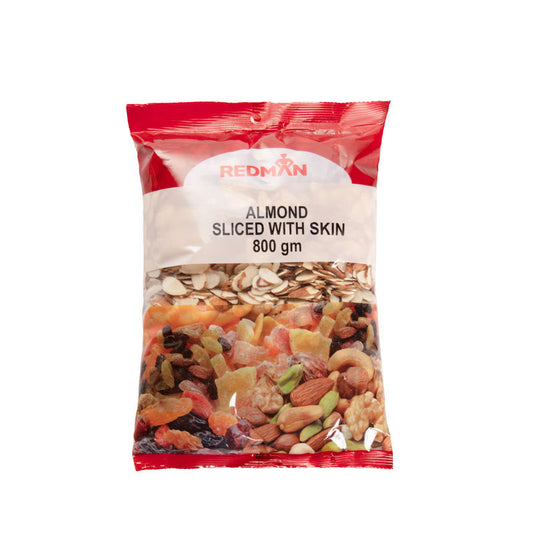 Redman Almond Slice With Skin 800g