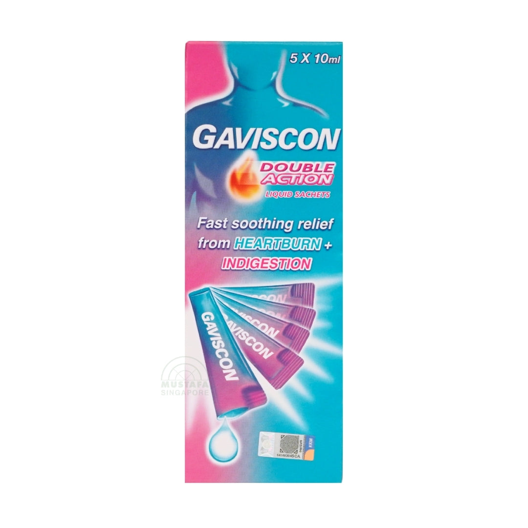 Gaviscon Double Action Liquid Sachets 5s