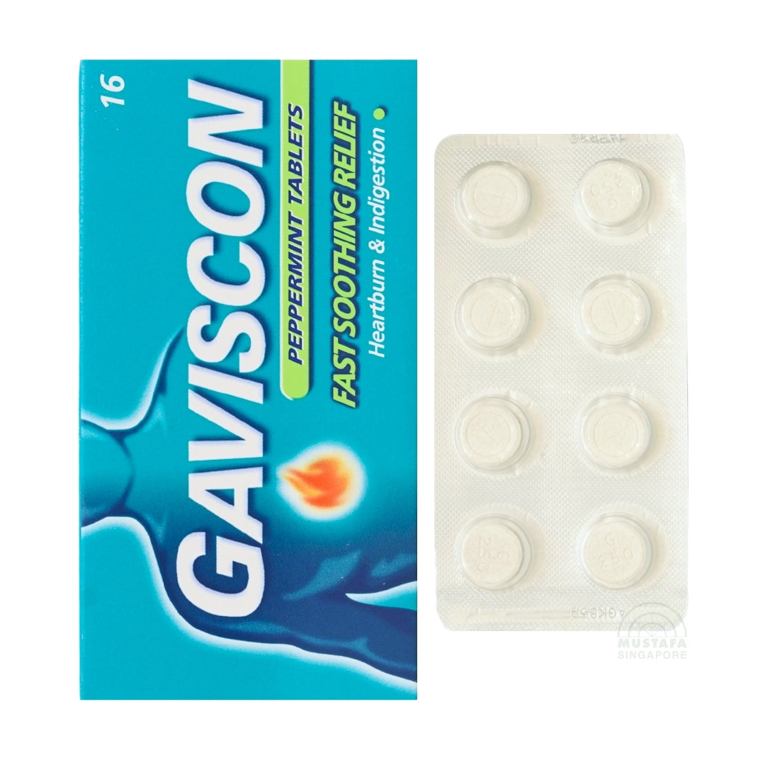 Gaviscon Peppermint Tablets 16s