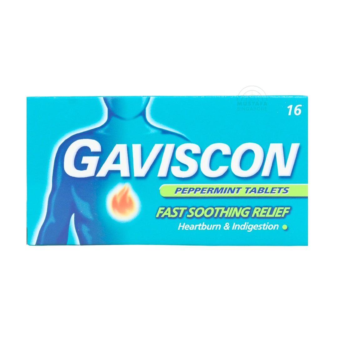 Gaviscon Peppermint Tablets 16s