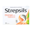 Strepsils Lozenges for Relief for Sore Throat with Orange Vitamin C 24s