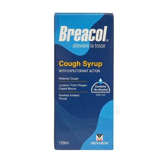 Breacol Alleviare La Tosse Cough Syrup with Expectorant Action 120ml