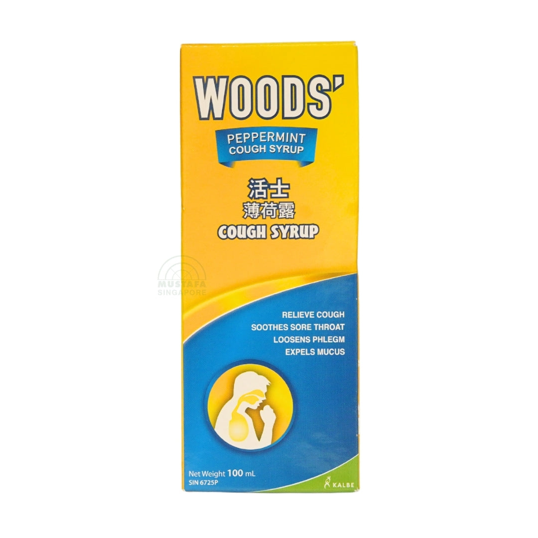 Woods' Peppermint Cough Syrup 100ml