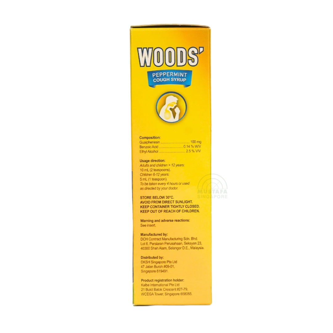 Woods' Peppermint Cough Syrup 100ml