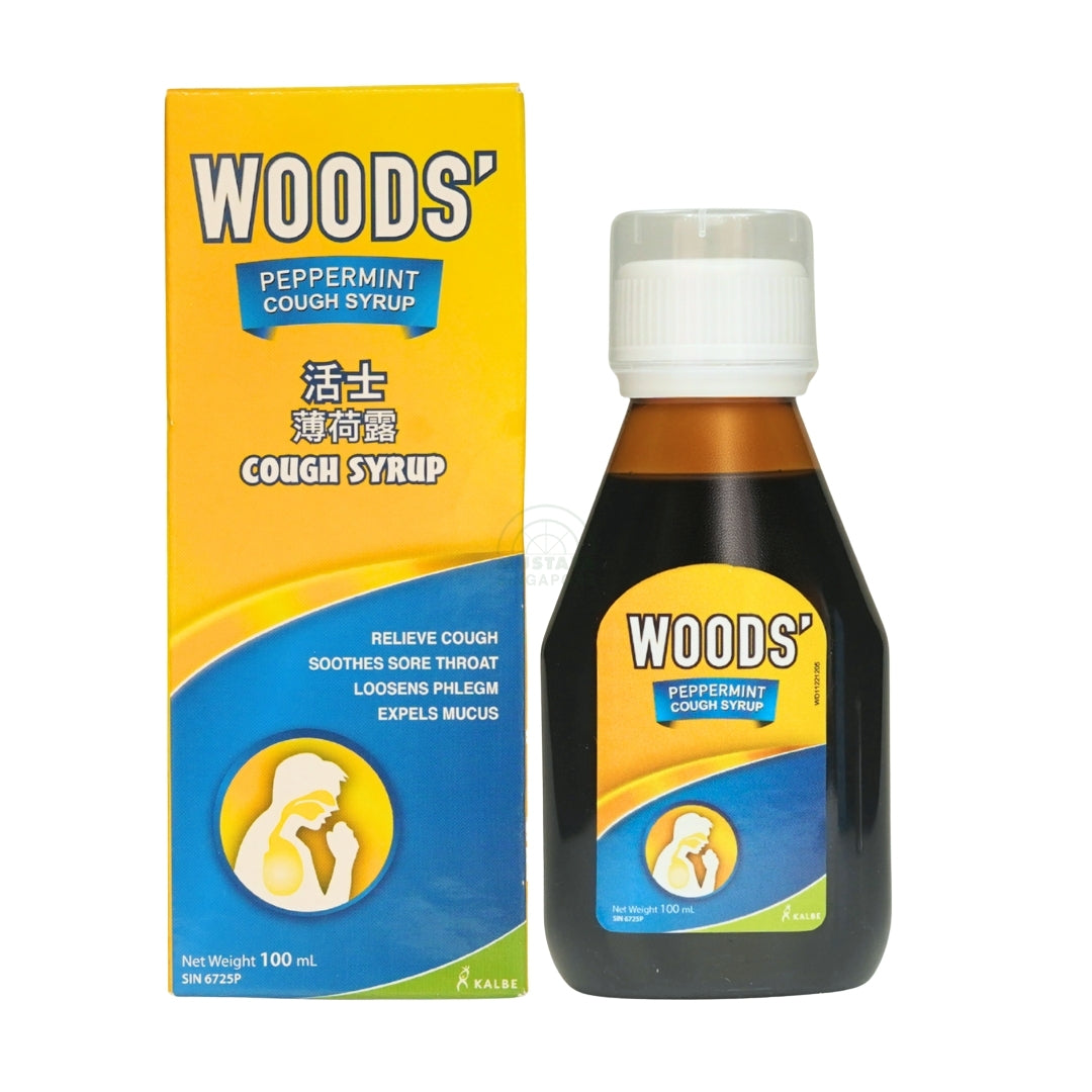 Woods' Peppermint Cough Syrup 100ml