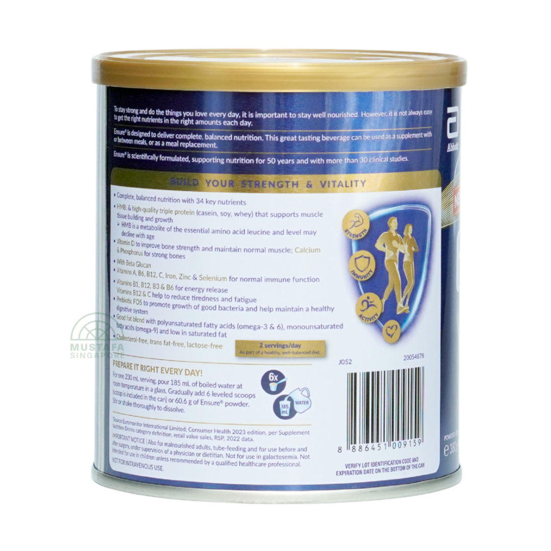 Ensure Life Strength Pro Milk Powder (Vanilla) 380g