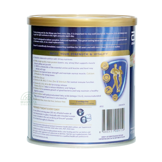 Ensure Life Strength Pro Milk Powder (Vanilla) 380g