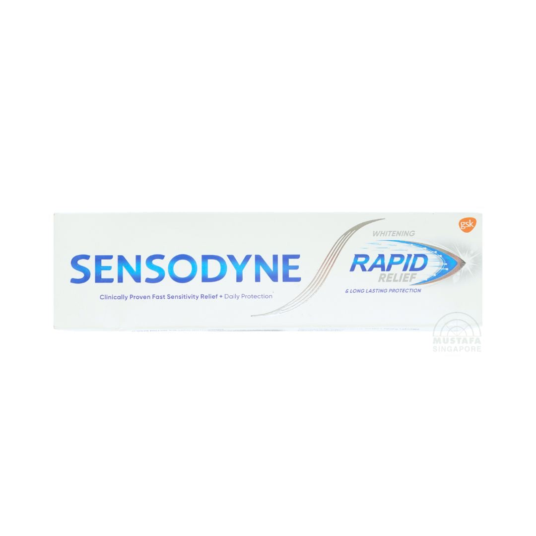 Sensodyne Rapid Relief Toothpaste (Whitening) 100g