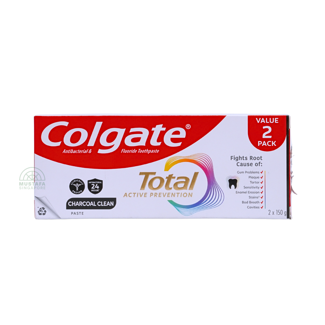 Colgate Value 2 Pack 
Charcoal Clean