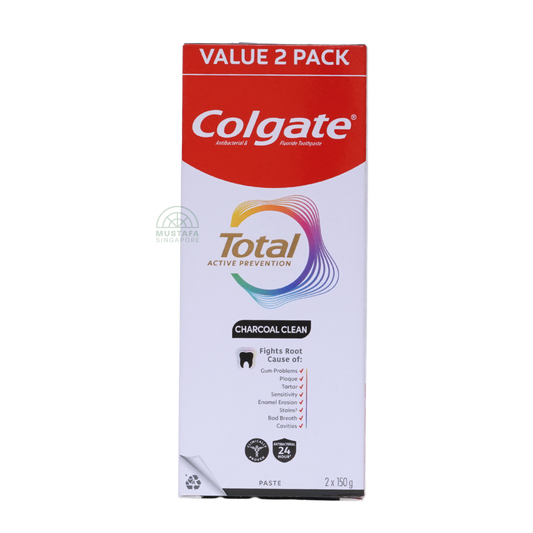 Colgate Value 2 Pack 
Charcoal Clean