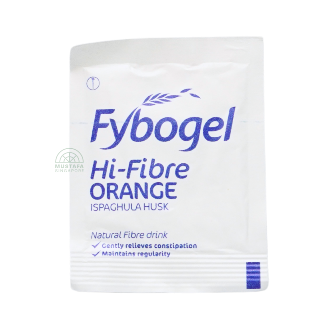 Fybogel Hi-Fibre Ispaghula Husk Orange Flavoured 10 sachets