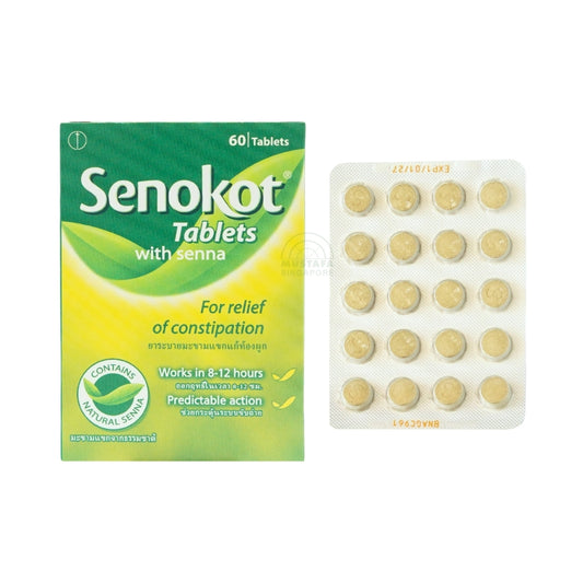 Senokot Tablets with Senna (60 Tablets)