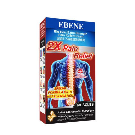 Ebene Bio-Heat Extra Strength Pain Relief Cream 50g