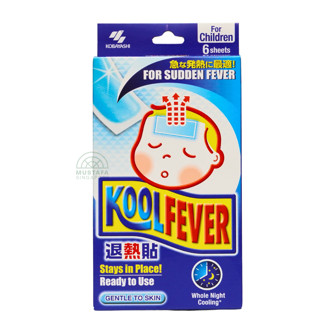 KoolFever Cooling Gel Sheet - For Children; 6 sheets