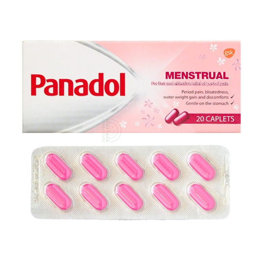 Panadol Menstrual For Fast and Effective Relief of Period Pain 20s