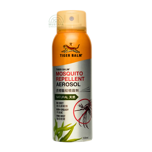 Tiger Balm Mosquito Repellent Aerosol Spray 120ml