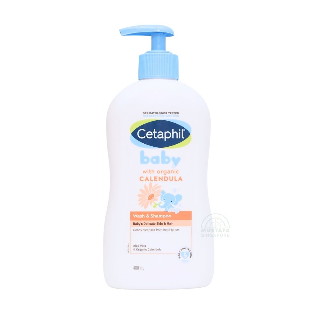 Cetaphil Baby Wash & Shampoo with Organic Calendula 400ml