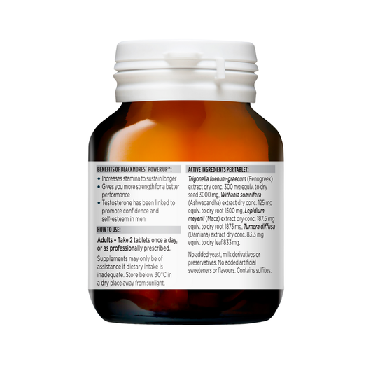Blackmores Power Up 30 Tablets