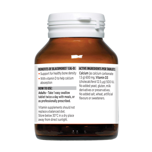 Blackmores Cal-D 100 Tablets