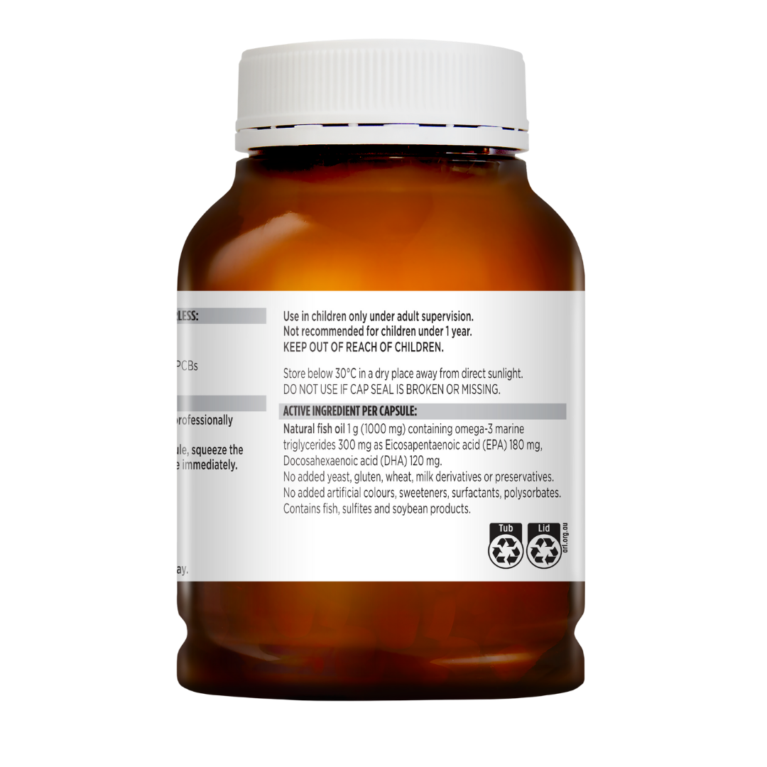 Blackmores Fish Oil 1000 Odourless 400 Capsules