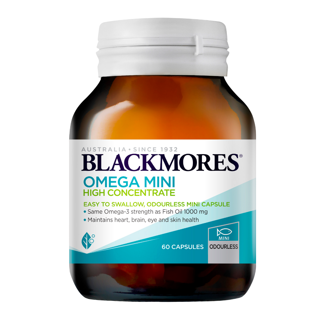 Blackmores Omega Mini High Concentrate 60 Capsules