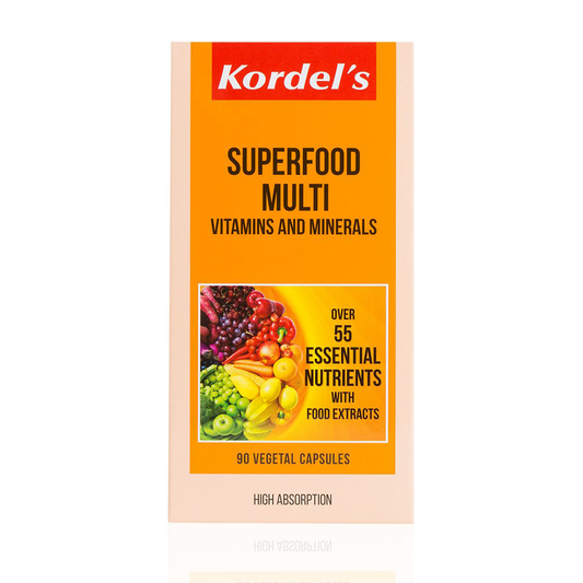 Kordel's Superfood Multi Vitamins and Minerals (90 Vegetal Caps)