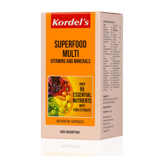 Kordel's Superfood Multi Vitamins and Minerals (90 Vegetal Caps)