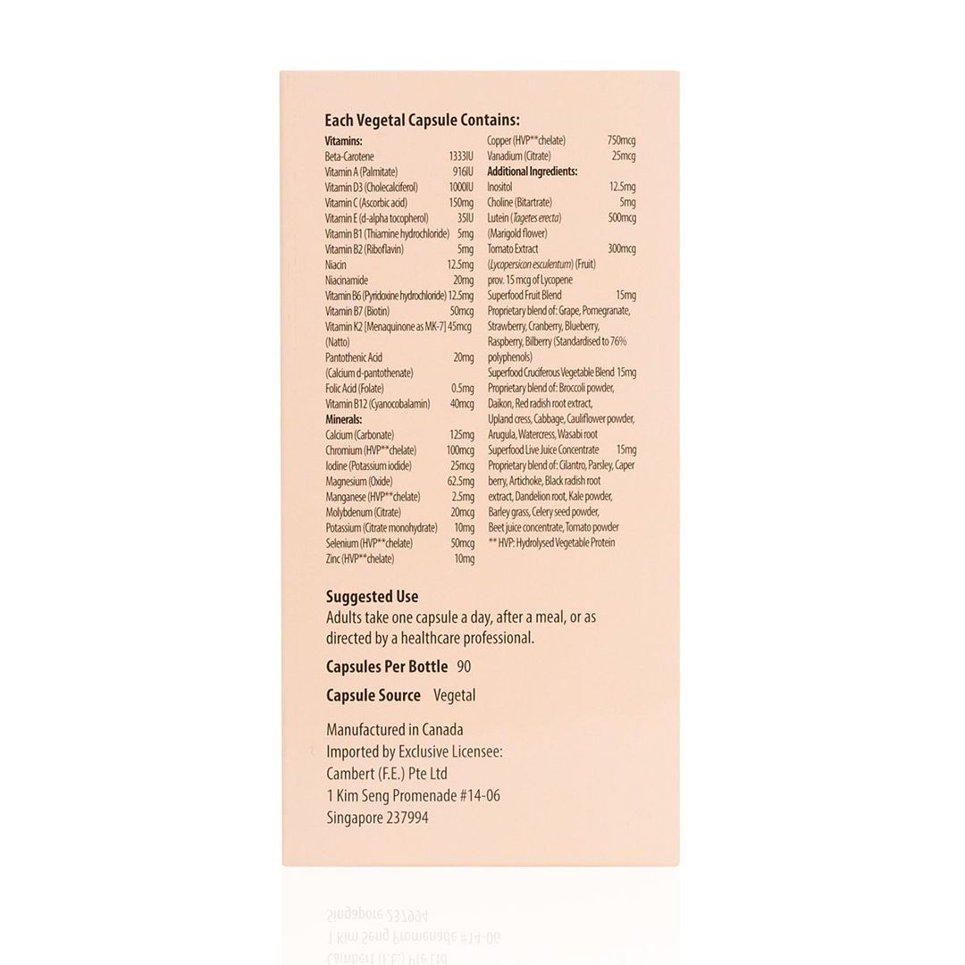 Kordel's Superfood Multi Vitamins and Minerals (90 Vegetal Caps)