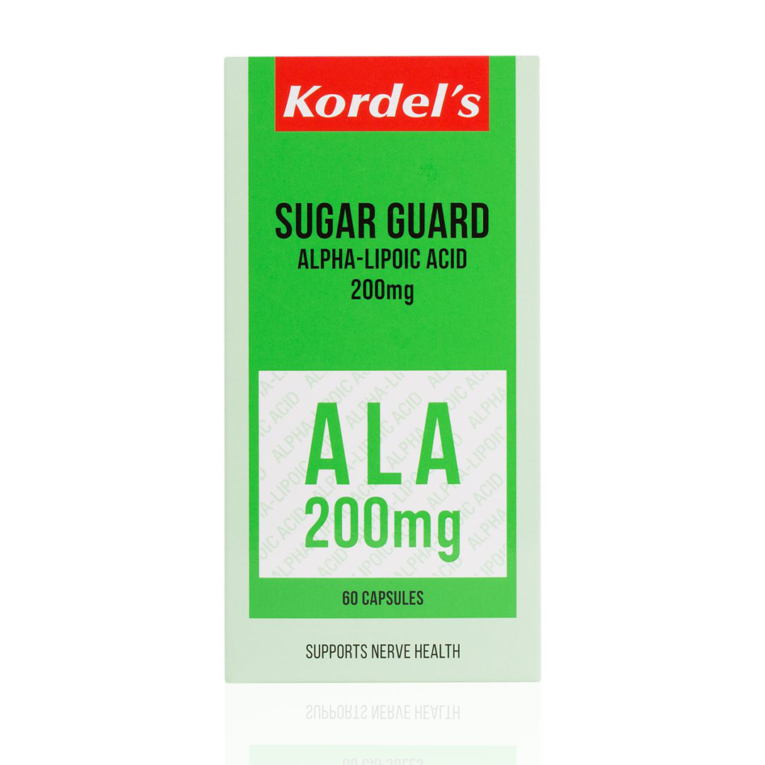Kordel's Sugar Guard Alpha-Lipoic Acid 200mg (60 Caps)