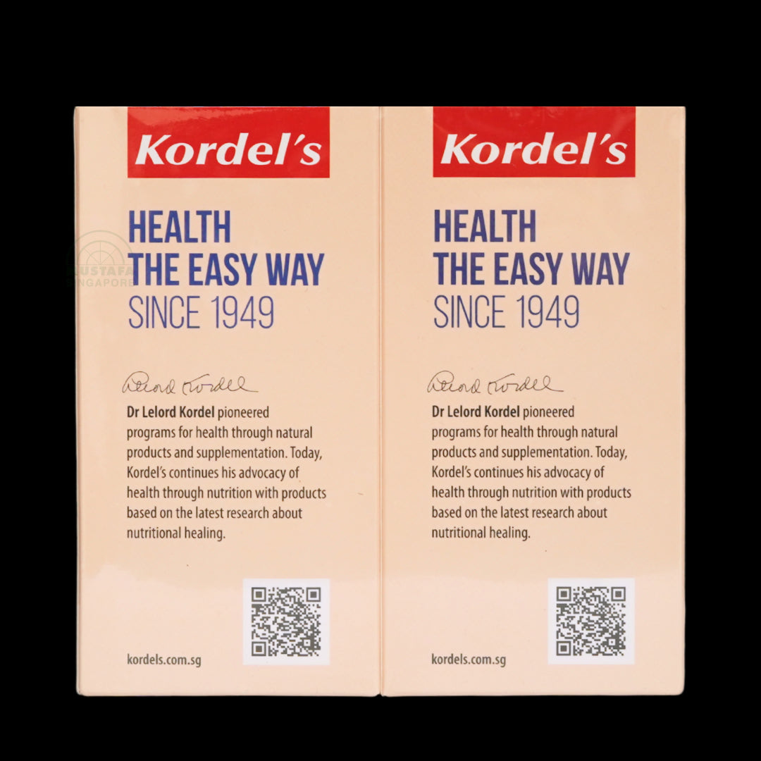 Kordel's Acid Free C 500mg Enhanced with Bioflavonoids 120 tablets x 2