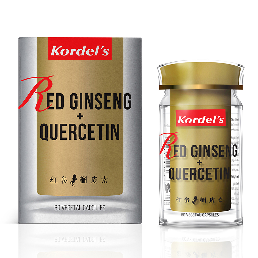 Kordel's Red Ginseng + Quercetin (60 Caps)