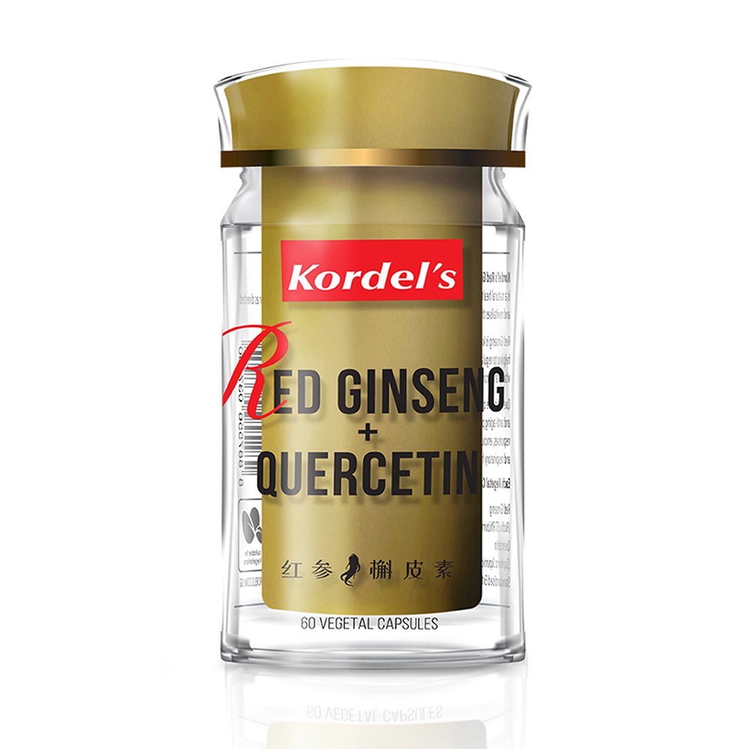 Kordel's Red Ginseng + Quercetin (60 Caps)