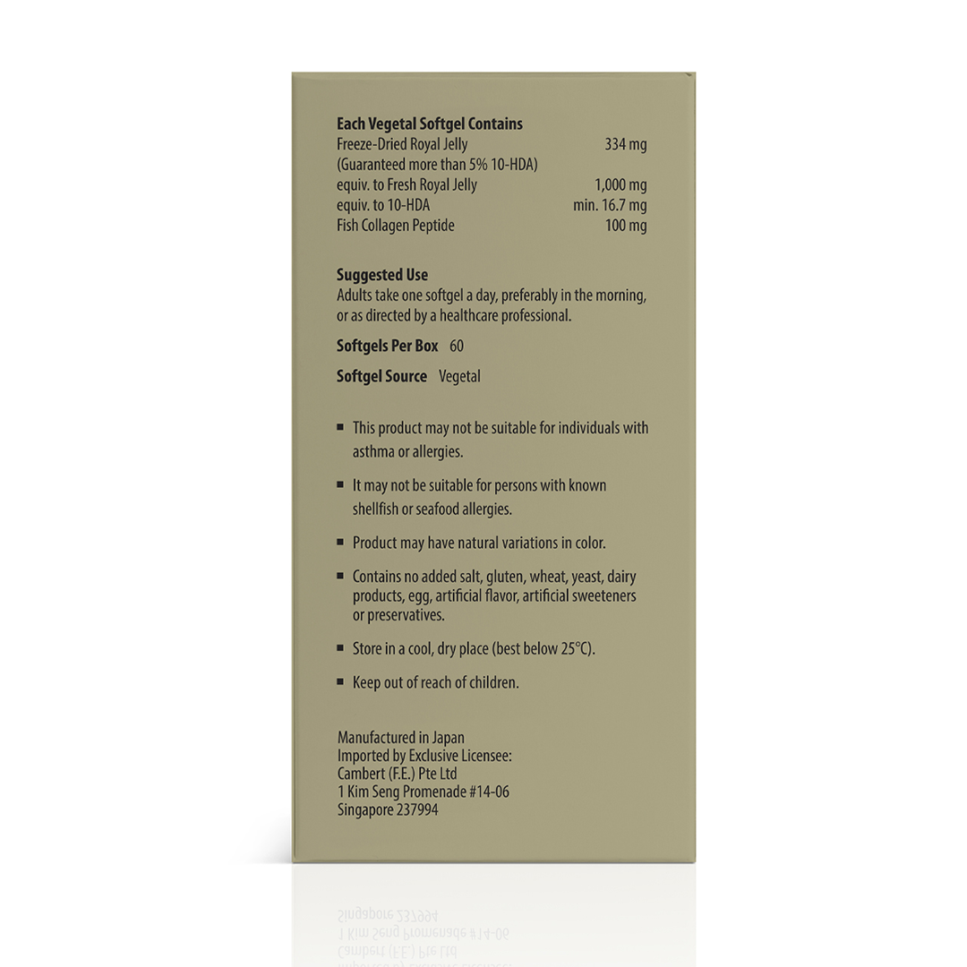 Kordel's Japanese Royal Jelly 60 vegetal softgels