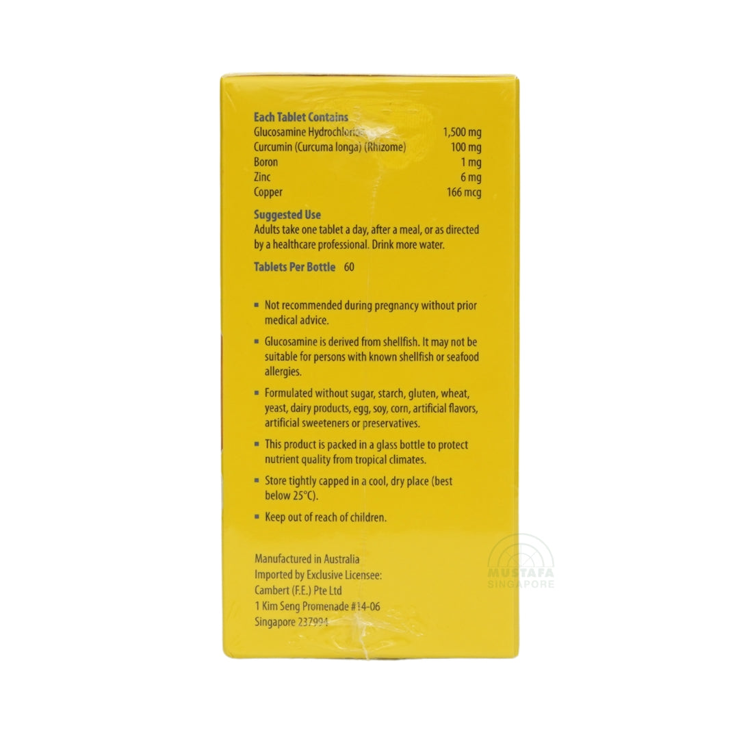 Kordel's Glucosamine 1500 + Curcumin 60 tablets x 2