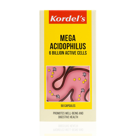 Kordel's Mega Acidophilus 6 Billion Active Gels 50 caps