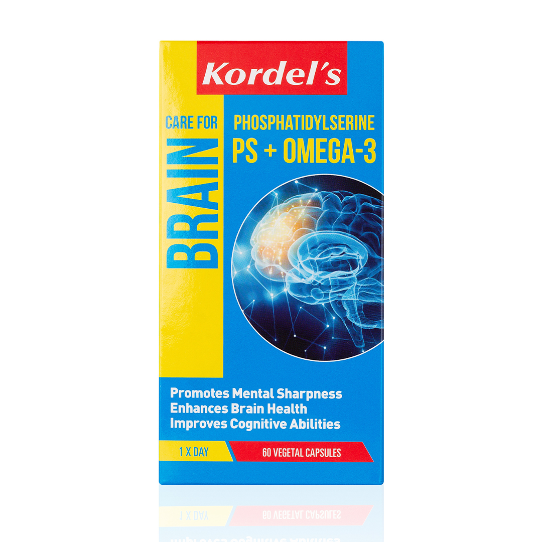 Kordel's Phosphatidylserine PS + OMEGA-3 (60 Vegetal Caps)