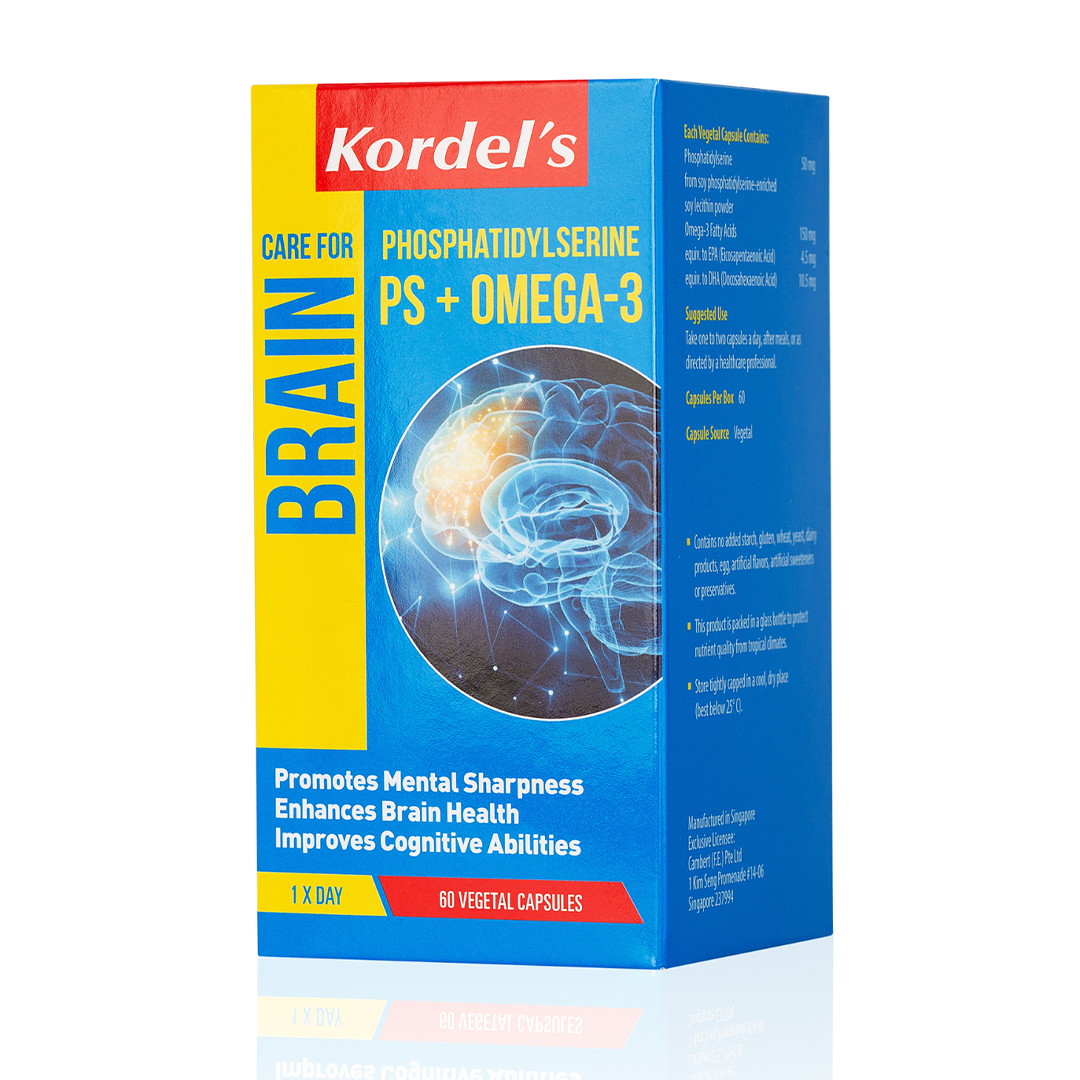 Kordel's Phosphatidylserine PS + OMEGA-3 (60 Vegetal Caps)