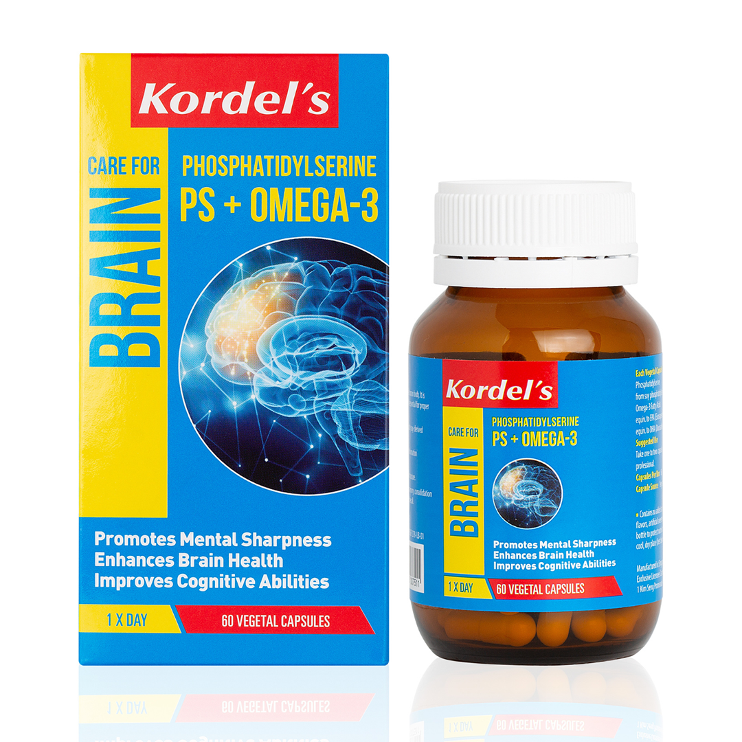 Kordel's Phosphatidylserine PS + OMEGA-3 (60 Vegetal Caps)
