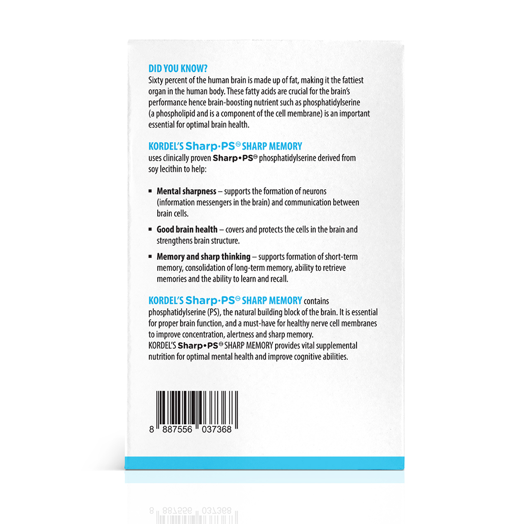 Kordel's Sharp.PS Sharp Memory (60 Caps)