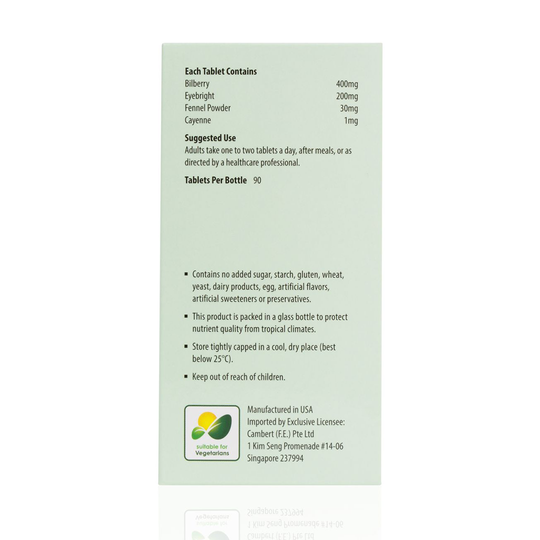 Kordel's Eyebright With Bilberry (90 Tabs)