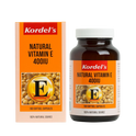Kordel's Natural Vitamin E 400 IU 100 softgels x 2