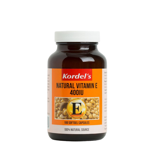 Natural Vitamin E 400 IU (100 Softgels)
